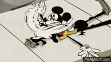 Slap Mickey GIF - Slap Mickey Goofy GIFs