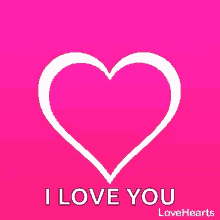 Pink Heart Love GIF - Pink Heart Love I Love You GIFs