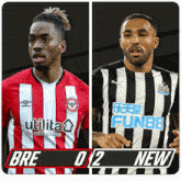 Brentford F.C. (0) Vs. Newcastle United F.C. (2) Half-time Break GIF - Soccer Epl English Premier League GIFs