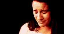 Glee Rachel Berry GIF - Glee Rachel Berry Sad GIFs