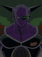 a purple cartoon character with a visor on his head