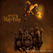 Edgar Allan Poe Hop Frog GIF - Edgar Allan Poe Poe Hop Frog GIFs