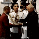 Shikar Dhawan Honoured With Arjuna Award.Gif GIF