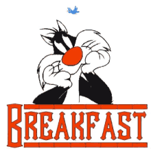 Breakfast Sylvester GIF - Breakfast Sylvester Bird GIFs