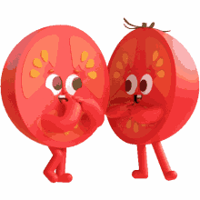 the other half tomato sweet couple cute