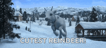 Noelle Movie Reindeer GIF - Noelle Movie Reindeer Christmas Flying Reindeer GIFs