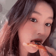 Svtbmi Hyewon GIF - Svtbmi Hyewon Pizza GIFs