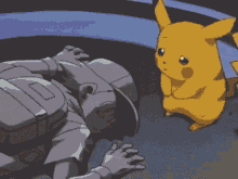 Pikachu Ash GIF
