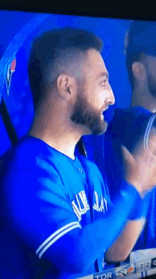 pillar bluejays clap clapping smile