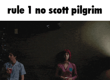 Scott Pilgrim Rule One GIF - Scott Pilgrim Rule One Rule 1 GIFs