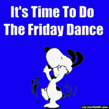 Snoopy Friday Dance GIF - Snoopy Friday Dance GIFs