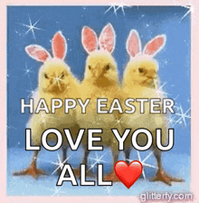 Happy Easter Sparkles GIF