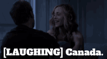 Greys Anatomy Teddy Altman GIF - Greys Anatomy Teddy Altman Laughing Canada GIFs