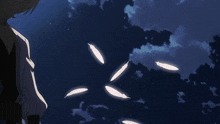 Anime Feather GIF - Anime Feather Attack GIFs