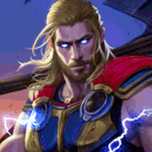 Thor Love And Thunder Marvel Future Fight GIF - Thor Love And Thunder Marvel Future Fight Thor GIFs