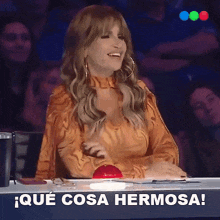Qué Cosa Hermosa Flor Peña GIF - Qué Cosa Hermosa Flor Peña Got Talent Argentina GIFs