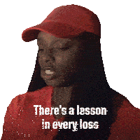 There'S A Lesson In Every Loss Leka Sodade Sticker - There'S A Lesson In Every Loss Leka Sodade Canada'S Ultimate Challenge Stickers