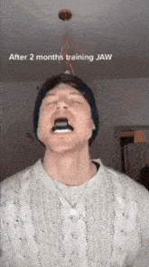 Jawline Mewing GIF - Jawline Mewing Jaw Workout GIFs