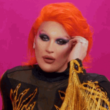 Fixing Hair The Vivienne GIF - Fixing Hair The Vivienne Rupauls Drag Race All Stars GIFs