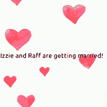 izzie and raff are getting married