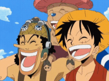 One Piece Usopp Luffy Chopper Shock GIF - One Piece Usopp Luffy Chopper Shock GIFs
