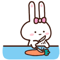 Bunny Cute Sticker - Bunny Cute Ok Stickers