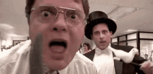 The Office Dwight GIF - The Office Dwight Lick GIFs
