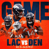 Denver Broncos Vs. Los Angeles Chargers Pre Game GIF - Nfl National Football League Football League GIFs
