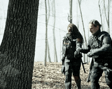 Rick Michonne Richonne GIF - Rick Michonne Richonne The Ones Who Live GIFs