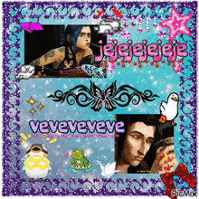 a collage of pictures with the words veveveveve on the top