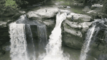 Jump Dive GIF - Jump Dive Waterfall GIFs