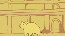 a drawing of a rat with the name andrew on the bottom