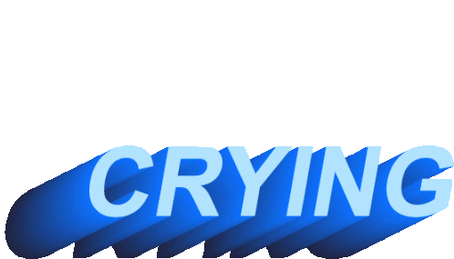 Crying Sticker - Crying Stickers