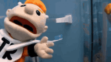 Sml Junior GIF - Sml Junior Dropping Toothbrush GIFs