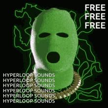 hyperloop sounds free mask green mask