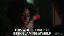 This Whole Time Ive Been Blaming Myself Nicole GIF - This Whole Time Ive Been Blaming Myself Nicole Anesha Bailey GIFs