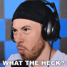 What The Heck Garret Sutton GIF - What The Heck Garret Sutton Reaction Hacks GIFs