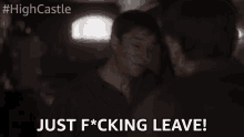 Just Fricking Leave Go Away GIF - Just Fricking Leave Go Away Leave Me Alone GIFs