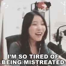 Im So Tired Of Being Mistreated Jessica Kim GIF - Im So Tired Of Being Mistreated Jessica Kim Im Sick Of Being Treated Like This GIFs