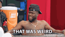 That Was Weird Kevin Hart GIF
