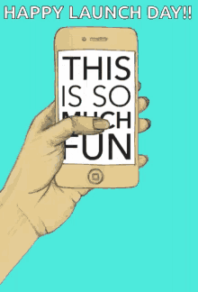 Happy Launch Day This Is So Much Fun GIF