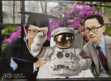 wongwingchun58 smile eyeglasses graduate astronaut