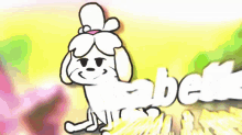 Isabelle Animal Crossing GIF - Isabelle Animal Crossing Smash Bros GIFs
