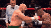 Francis Ngannou Knockdown GIF - Francis Ngannou Knockdown Tyson Fury GIFs