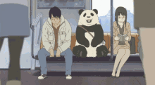 Chilling Panda GIF - Chilling Panda Train GIFs