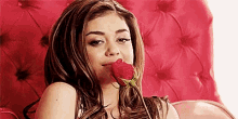 Sarah Hyland Rose GIF