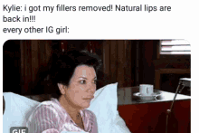 Kylie Jenner Natural Lips GIF - Kylie Jenner Natural Lips GIFs
