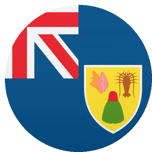 Turks And Caicos Islands Flags Sticker - Turks And Caicos Islands Flags Joypixels Stickers