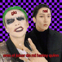 Gia Y Nei Hyunjin Changbin Eres El Joker De Mi Harley Quinn GIF - Gia Y Nei Hyunjin Changbin Eres El Joker De Mi Harley Quinn GIFs