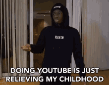 Doing Youtube Is Just Relieving My Childhood Feeling Young GIF - Doing Youtube Is Just Relieving My Childhood Feeling Young Youtuber GIFs